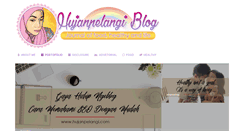 Desktop Screenshot of hujanpelangi.com
