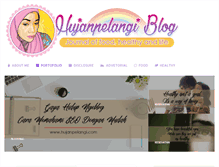 Tablet Screenshot of hujanpelangi.com